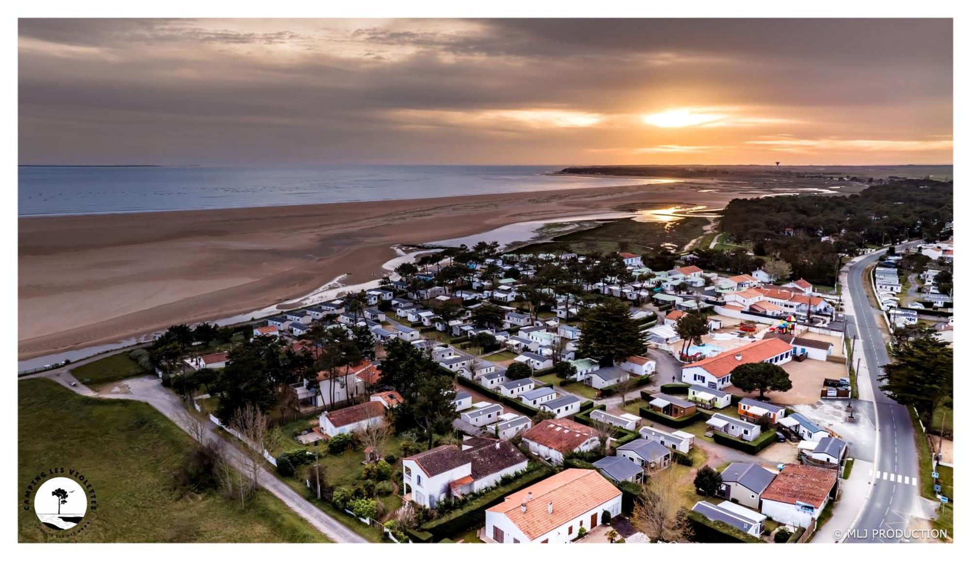 Camping Les Violettes La Faute-sur-Mer Exterior foto