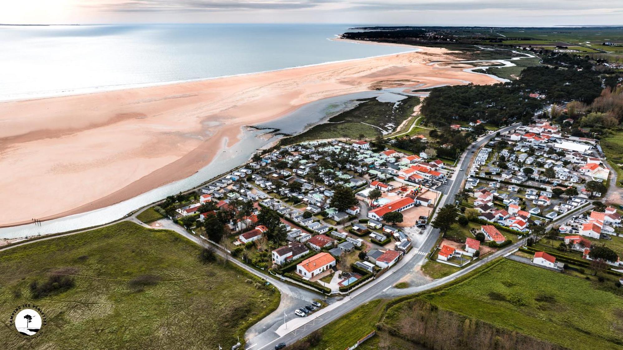 Camping Les Violettes La Faute-sur-Mer Exterior foto