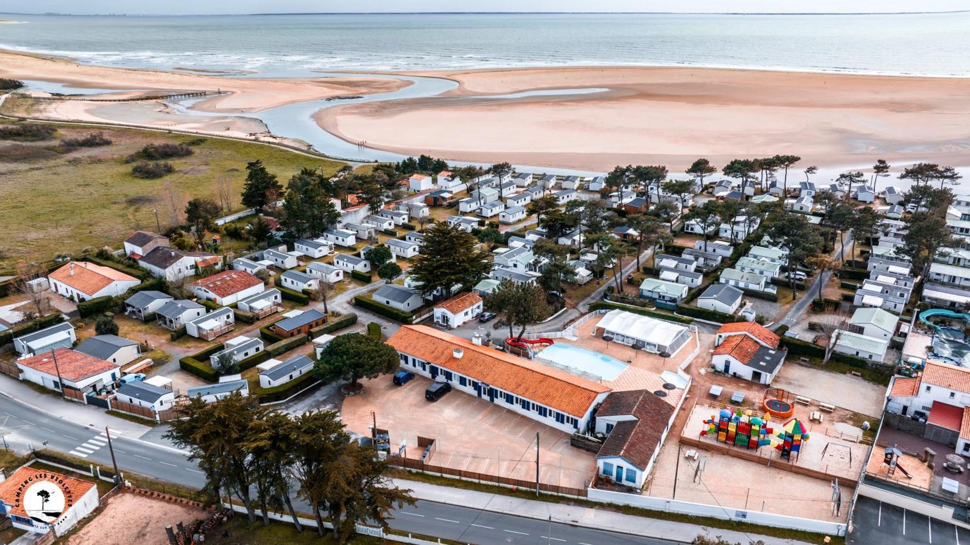 Camping Les Violettes La Faute-sur-Mer Exterior foto