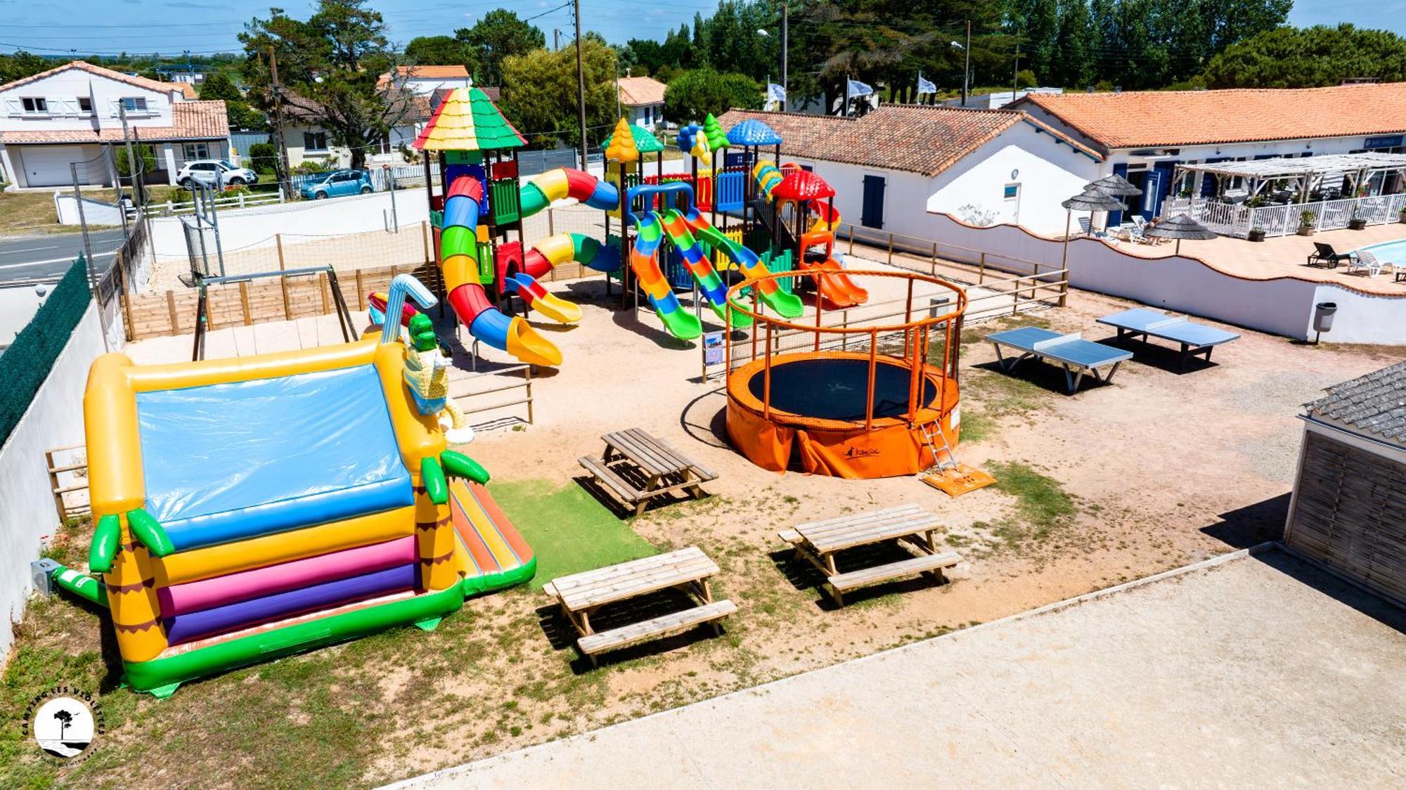 Camping Les Violettes La Faute-sur-Mer Exterior foto